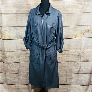 NWOT Navy Blue Denim Dress Size 20